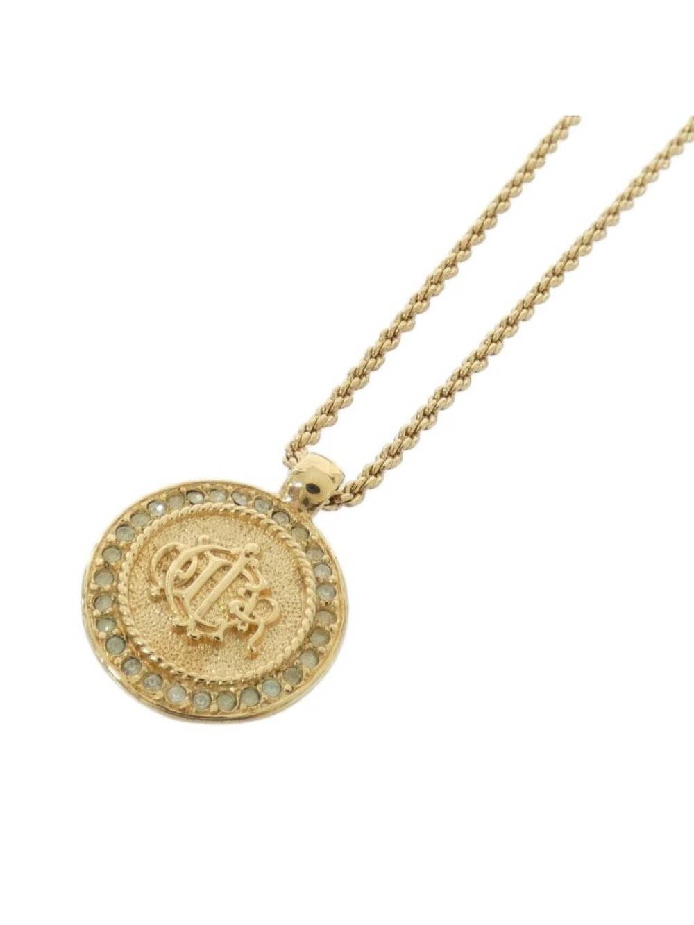 Dior Vintage Necklace Gold